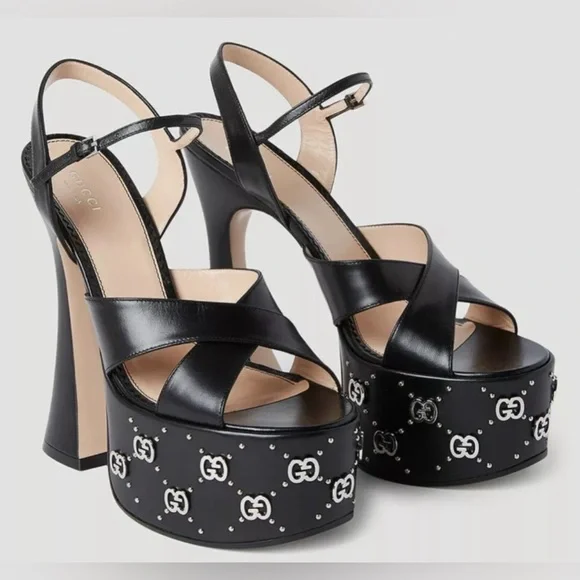 Gucci | Shoes | Gucci Interlocking G Logo Platform Ankle